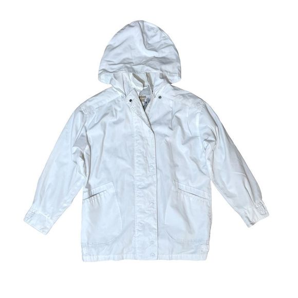 London Towne | Jackets & Coats | Londontown Vtg Whitehooded Raincoat ...